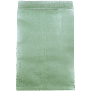 Ravi Envelope - Cloth Lined, Green, 14" x 10", 25 pcs