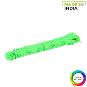 Swastik Premium Plastic Rope - Assorted Colour, 15 m