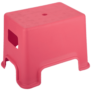 Asian Recto Stool - Pink, 1 pc