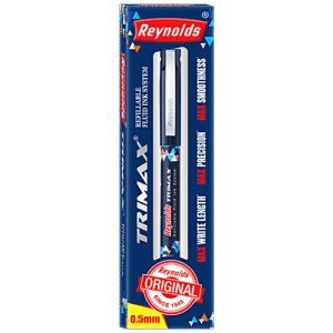 Reynolds Trimax Roller Ball Pen - Blue, 1 pc