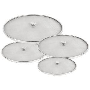 Elephant  Combo Of Net Cover No. 8 & 10 - 100% Food Grade, Stainless Steel, Anti Rust, 2 pcs