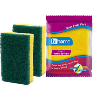 bb home Sponge Scrub Large, 2 pcs