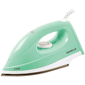 Havells D'zire 1000 W Dry Iron - With American Heritage Sole Plate, Mint, 1 pc