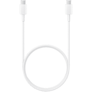 Samsung Type C to Type C 3.2 Feet (1M) Cable (2 Mbps Data Speed, White), 1 Unit